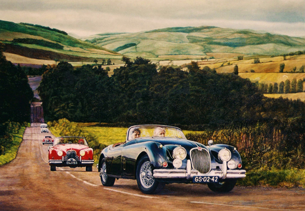 Jaguar XK 150 i.o.v. Dhr. J. Kulk 